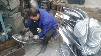 漢鼎led燈具，led路燈壓鑄產(chǎn)品細(xì)節(jié)圖